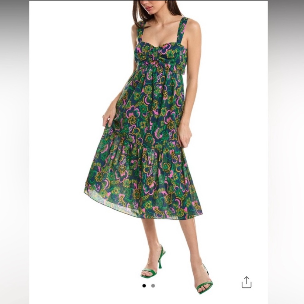 Flora Bea NYC Zander Maxi Dress size M